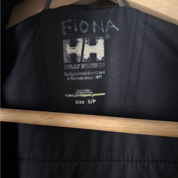 Helly Hansen “Astra Herringbone” Black and Gray Layering Puffer Jacket - Picture 7 of 10